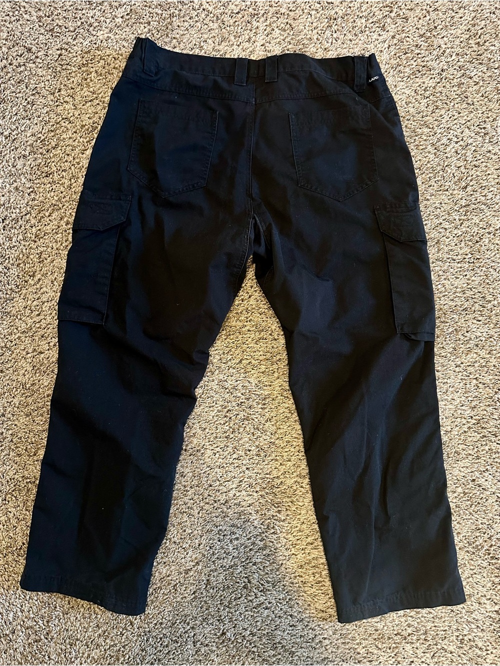 LAPG Core Men's Black Cargo Pants - Picture 4 of 4
